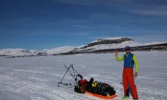 Klaus Jäger - Schitouren in Lappland, Schweden